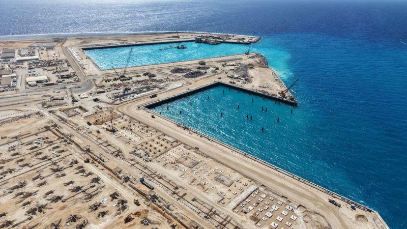 تنفيذ أعمال الـLand Surveying في مشروع NEOM Oxagon Port